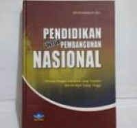 Image of Pendidikan untuk Pembangunan Nasional